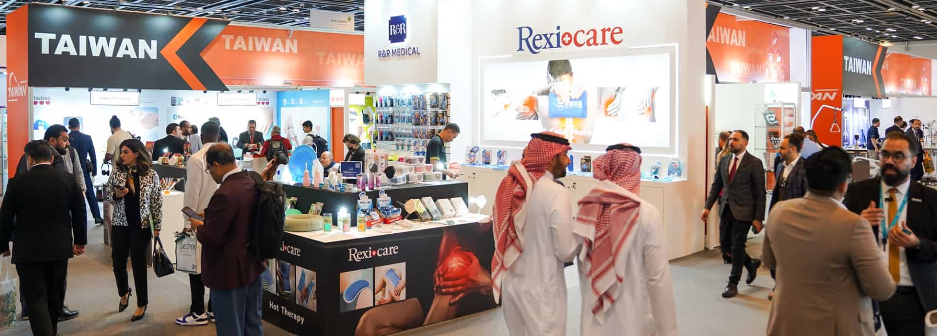  Stands at World Health Expo Dubai