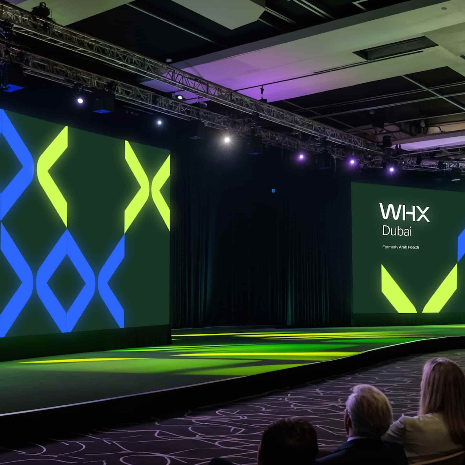 Stage at WHX Dubai