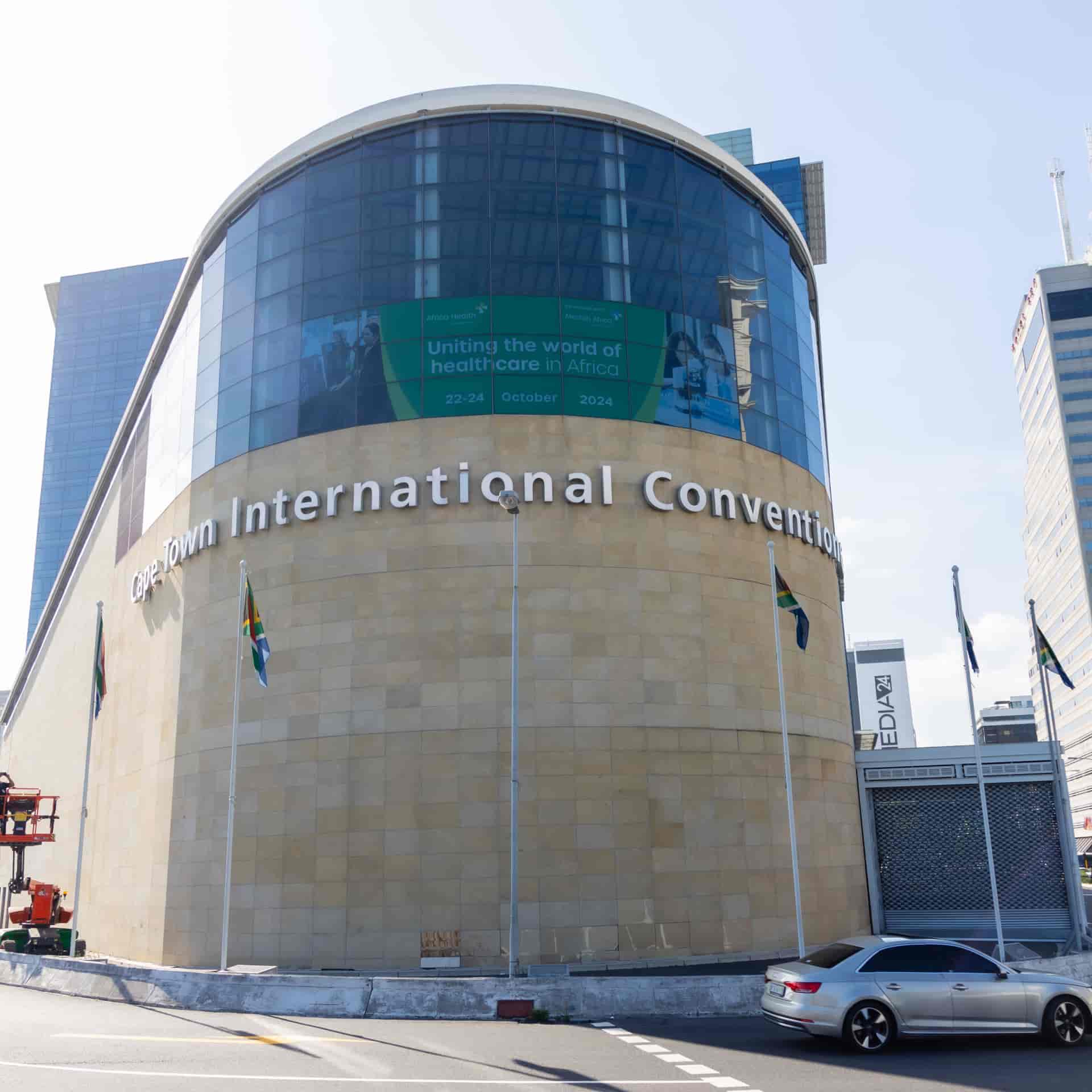  Cape Town International Convention Centre, the venue for World Health Expo Labs Cape Town