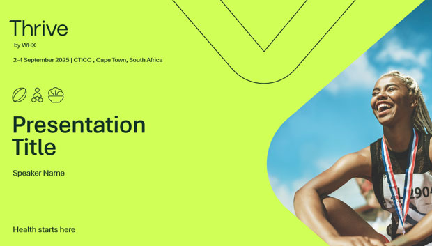 Speaker Presentation Template