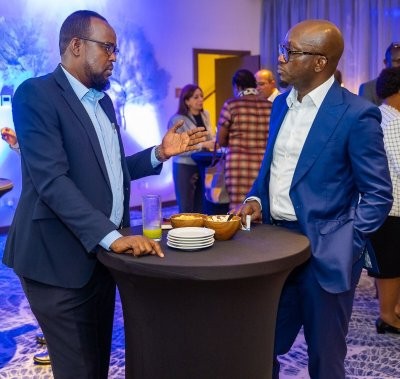 Attendees networking at World Health Expo Nairobi