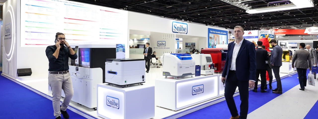 Snibe Diagnostics stand sat WHX Tech